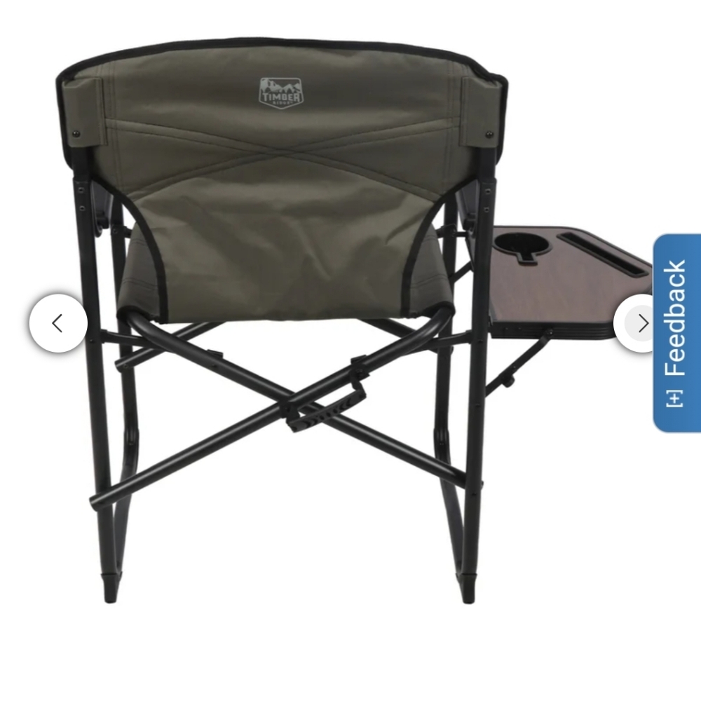 Timber Ridge 2-pack Director’s Chair, New - Picture 5 of 7